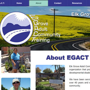 logo for Elk Grove Adult Community Training